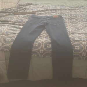 Dark Blue Denim Jeans